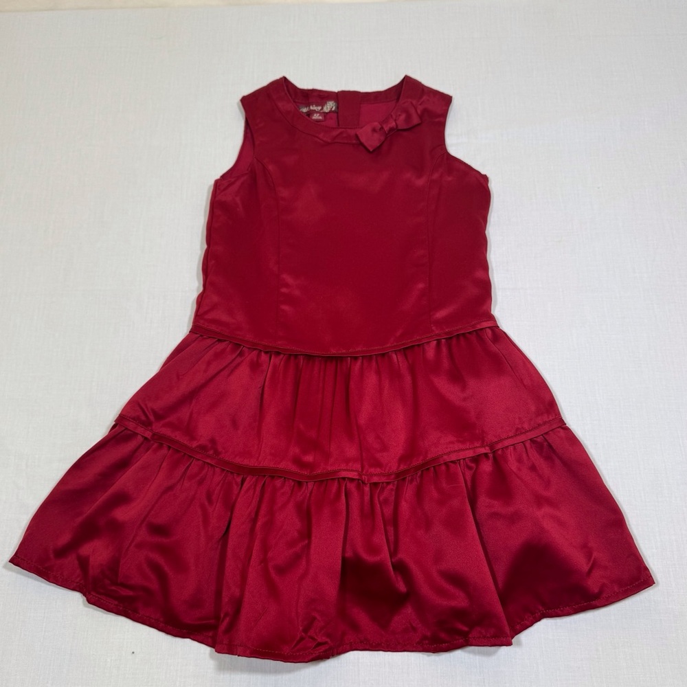 Old Navy Rich Red Formal Kids Dress
